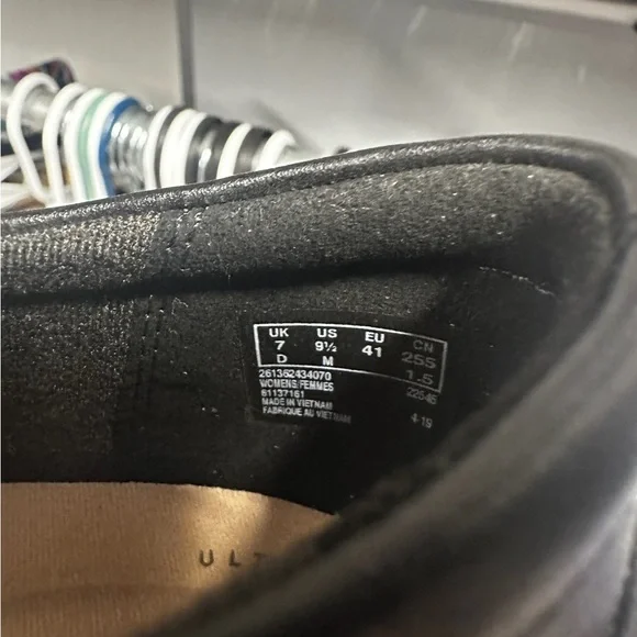 Clarks Black Mules Comfortable Clogs Shoes Size 9.5 - Picture 4 of 5